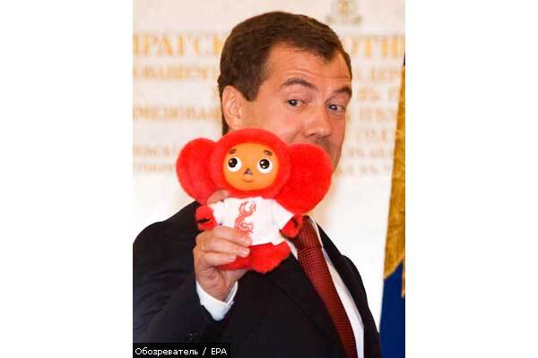 Украинцы предпочитают Медведева Ющенко