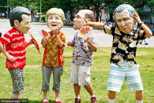 Саміт "великої вісімки" завершено