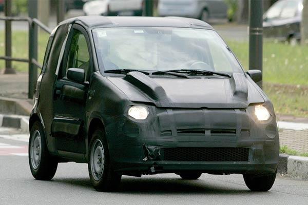 Fiat тестирует новый миникар