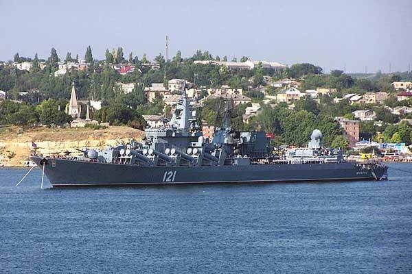Кораблі ЧФ РФ виявлені біля кордонів Грузії