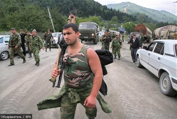 Грузия-Южная Осетия: грузины отступают