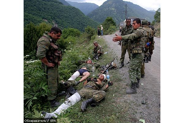 Грузия-Южная Осетия: Войска РФ продвигаются на юг Грузии