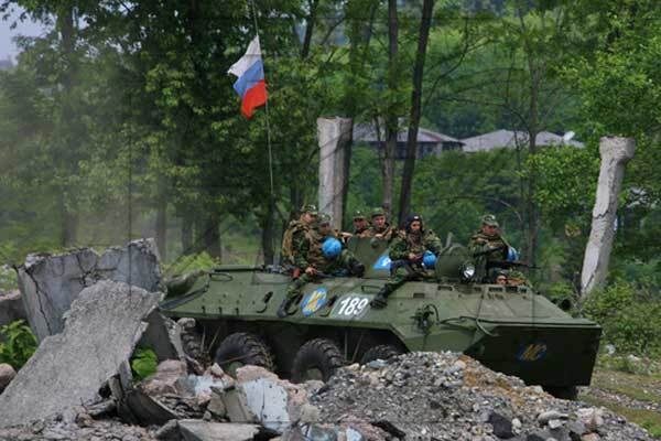Войска России захватили большую часть Грузии