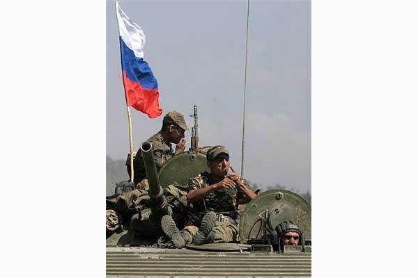 Войска России захватили большую часть Грузии