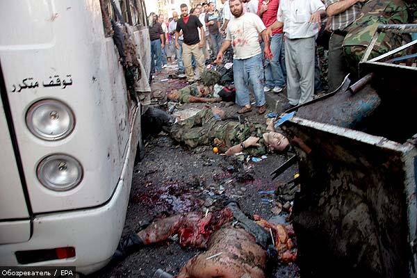 Десятки погибших в результате теракта в Ливане