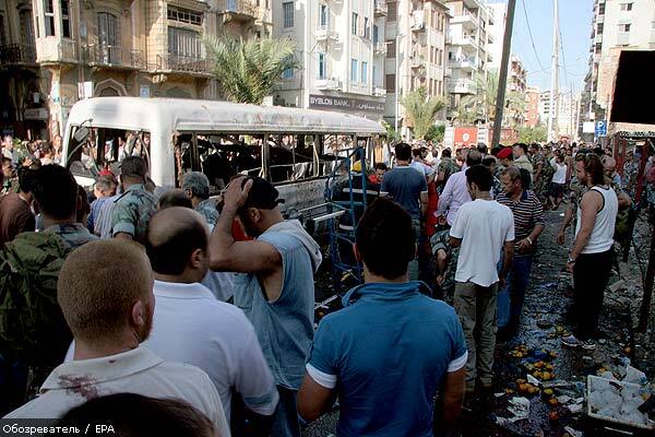 Десятки погибших в результате теракта в Ливане