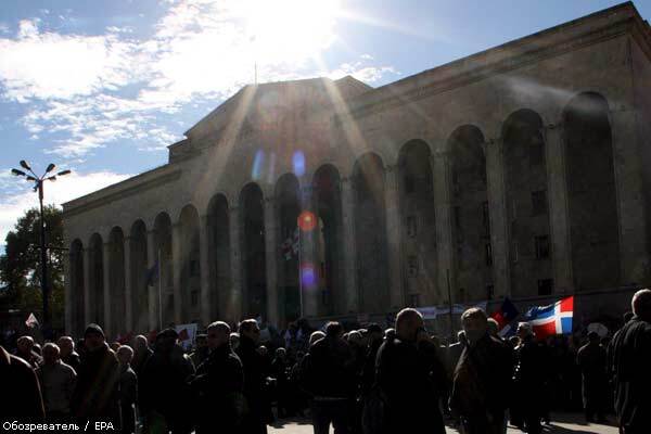 Грузия начала процедуру выхода из СНГ