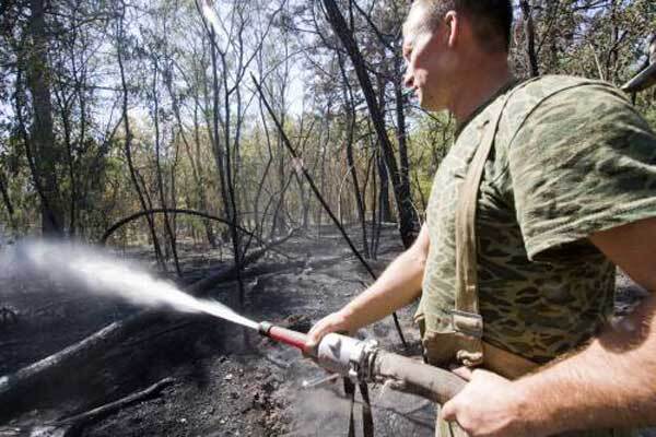 Семь регионов Украины охвачены пожарами