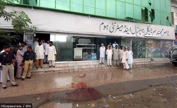 20 людей загинули під час вибуху в пакистанському госпіталі