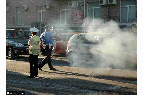 Танки в центрі Києва. ФОТО!