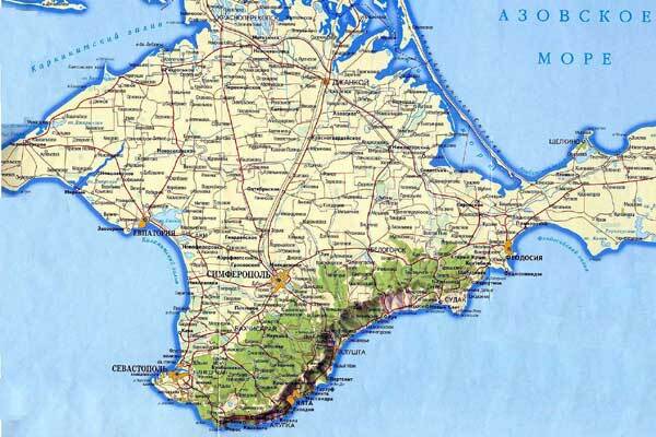 Украинские военные покидают Крым 