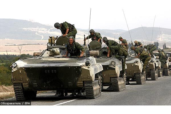 На рассвете российские танки покинут Грузию