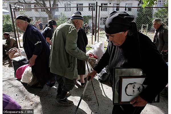 Из Южной Осетии бежало 30 тыс. человек