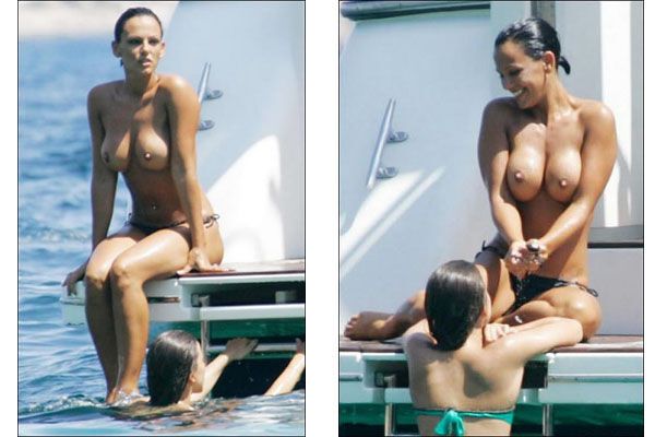 Экс-невеста Роналду топлесс. Очень жаркие фото!
