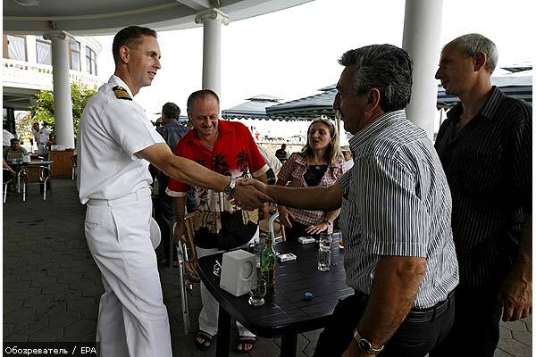 До Грузії підійшов ще один корабель ВМС США