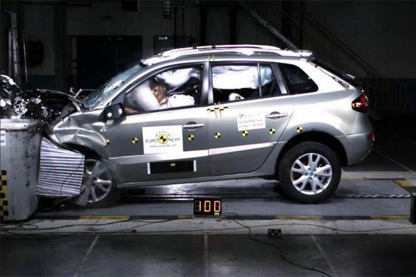 Renault Koleos получил пять звезд за безопасность