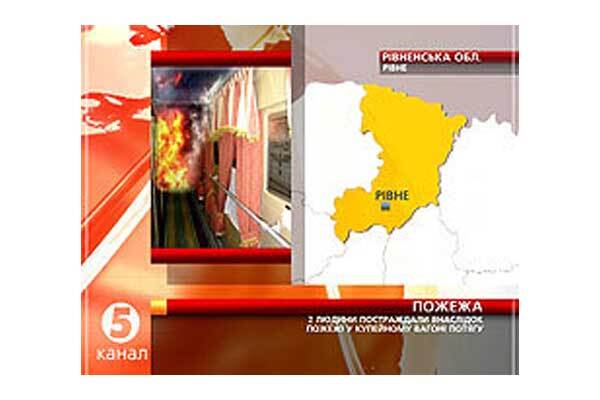 В поезде "Ковель-Симферополь" произошел пожар