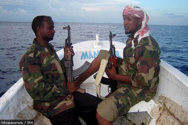 Два судна освобождены из плена сомалийских пиратов