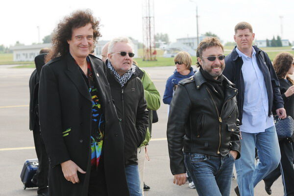 "Квины" и Пол Роджерс прибыли в Киев