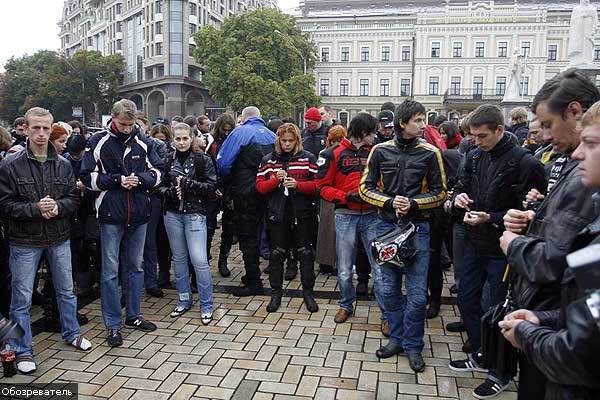Байкери вшанували пам'ять загиблих "братів"