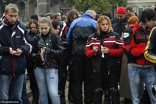 Байкери вшанували пам'ять загиблих "братів"
