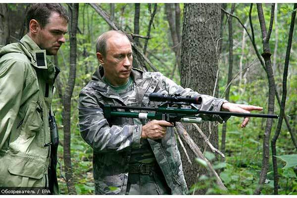 Господар тайги Володимир Путін (ФОТО)