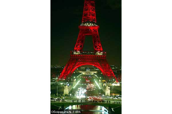 Эйфелева башня станет менее освещенной