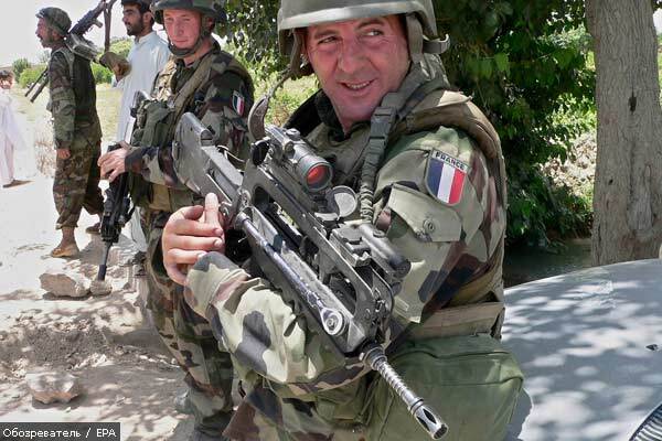 Франция увеличивает свой контингент в Афганистане