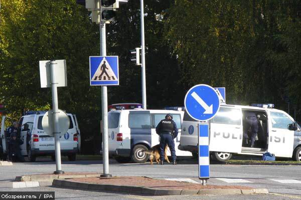 У Фінляндії невідомий розстріляв 9 учнів ПТУ 