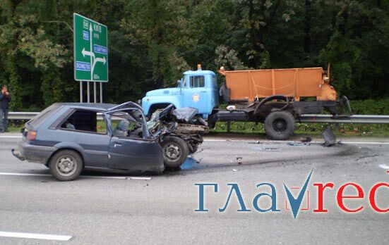 ДТП на Бориспольской трассе, водитель родился в рубашке