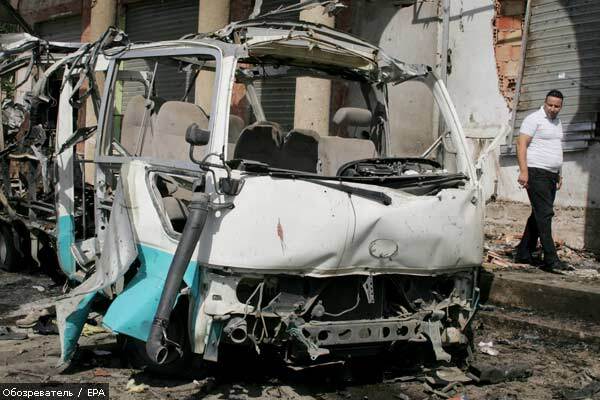 Жертвами взрыва автомобиля стали трое жителей Алжира