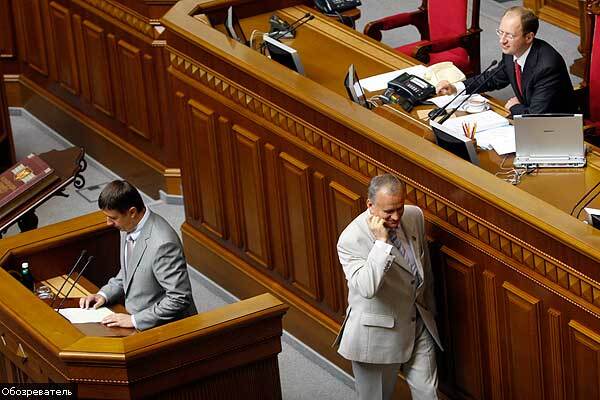Три чая для спикера! или Первый день в Верховной Раде. ФОТО