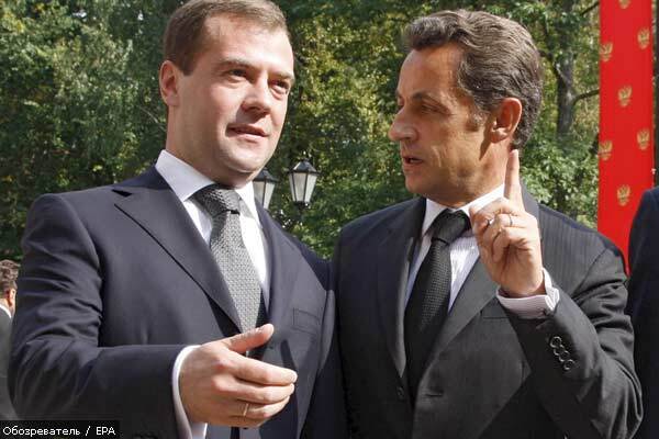 Медведев и Саркози четыре часа перемывали Грузии кости