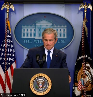 На прощання Буш побажав удачі "граціозному" Обамі