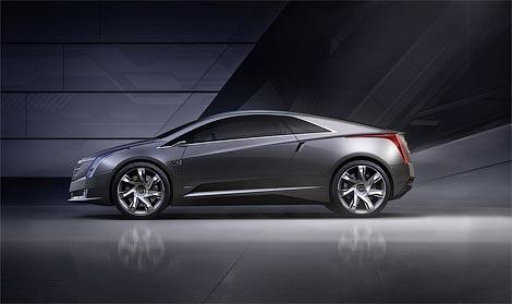 Cadillac представил в Детройте электрокупе Converj