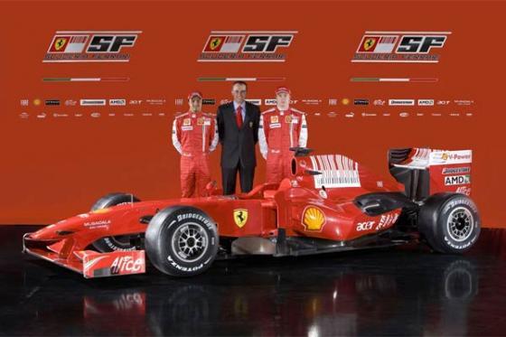 Ferrari первой представила новый болид