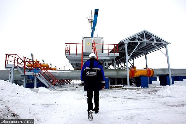 Россия открыла газовый вентиль в Европу