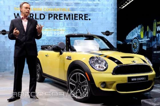 Кабриолет Mini Cooper презентован в Детройте