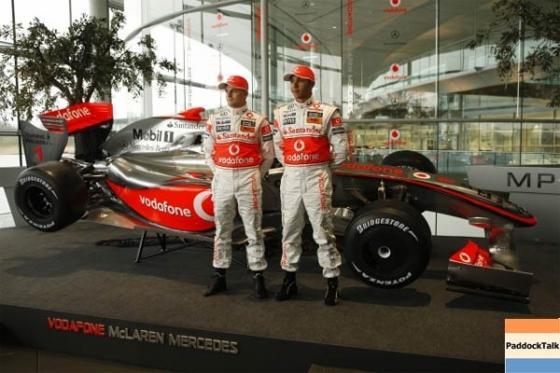 McLaren-Mercedes презентовал новый болид