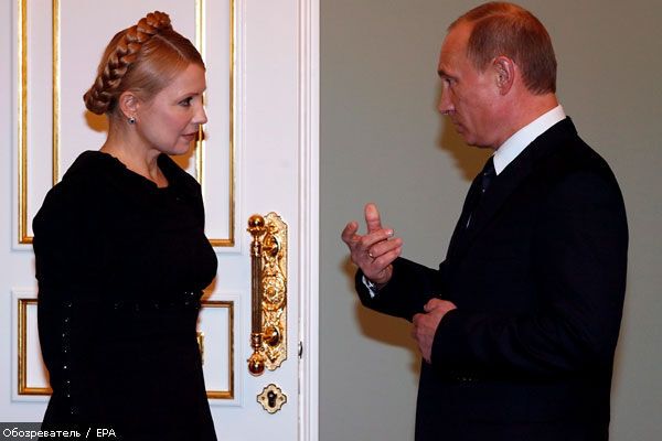 Тимошенко церемониться з Путіним
