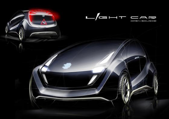 Немцы привезут в Женеву концепт электромобиля Light Car