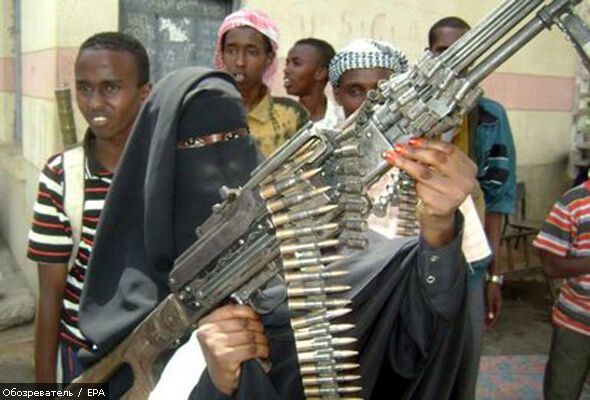 Сомалийские боевики захватили второй город страны
