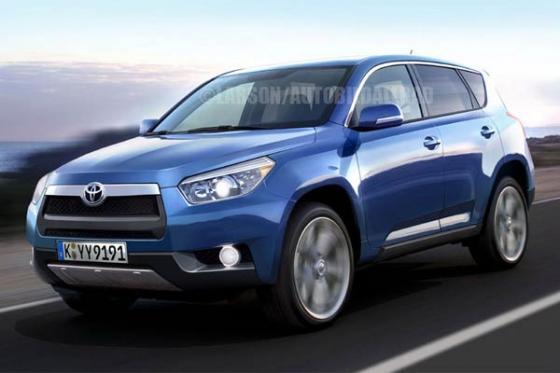 Очередная версия нового поколения Toyota RAV4