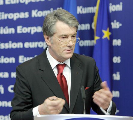 Ющенко дал Европе клятву на газу