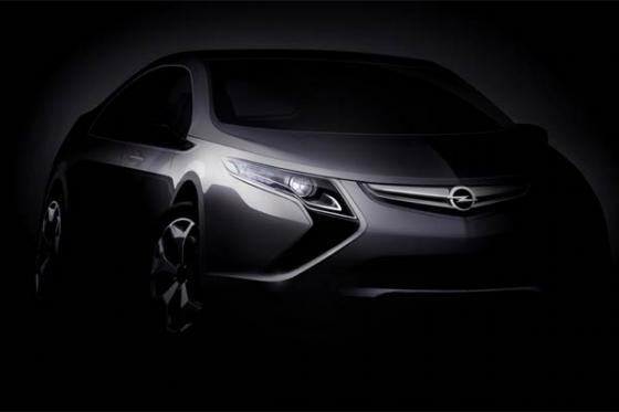 В Женеве пройдет премьера Opel Ampera