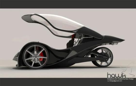 Hodge Hawk - светлое будущее автомобилестроения