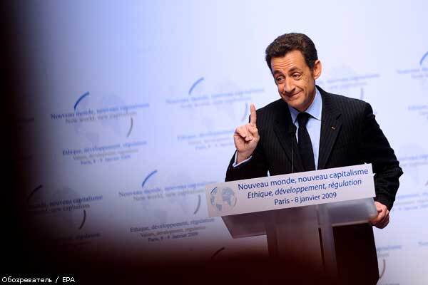 Саркозі змушує Росію поважати Європу