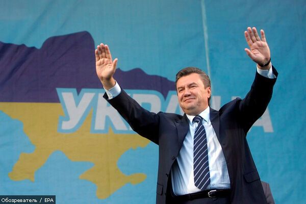 Гимн для Януковича стырили у Кутуньо. ВИДЕО