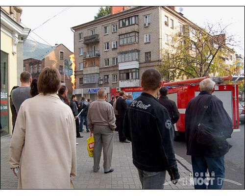 В Днепропетровске взорвался газопровод (ВИДЕО)