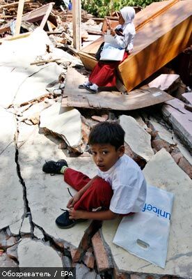 В Індонезії стався черговий потужний землетрус